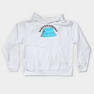 Bucket Hat Enthusiast Kids Hoodie